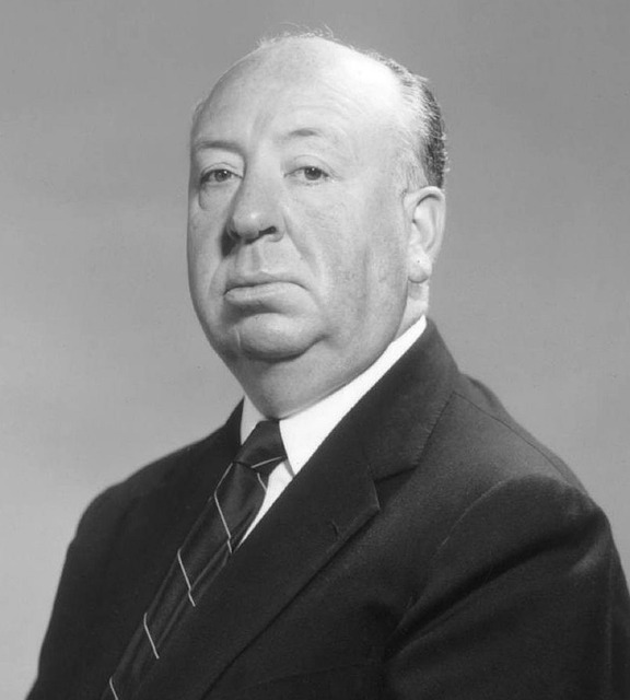 portrait de Hitchcock